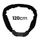 Avizar Antivol Câble à Combinaison 5 chiffres 120cm avec Tête en Fer pas cher