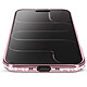 Acheter Avizar Coque pour iPhone Air Compatible MagSafe avec Contour Strassé Rose champagne