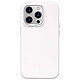 Rhinoshield Coque pour iPhone 15 Pro Max Modèle SolidSuit Ultra Résistant Blanc Technologie ShockSpread assurant une protection contre les chocs jusqu'à 3,5 m, au-delà des normes militaires