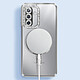 Avizar Coque pour Galaxy A17 Compatible MagSafe avec Contour Strassé pas cher
