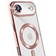 Avis Avizar Coque pour iPhone Air Compatible MagSafe avec Contour Chromé Rose