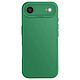 Avizar Coque pour iPhone Air en Silicone Souple avec Renfort Bloc Caméra Vert Coque en silicone souple absorbant les chocs, idéale pour protéger efficacement l'iPhone Air contre les rayures et les petits impacts quotidiens