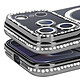 Avis Avizar Coque pour iPhone 17 Pro Compatible MagSafe avec Contour Strassé Noir