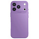 Avizar Coque pour iPhone 17 Pro Max en Silicone Souple avec Renfort Bloc Caméra - Coque en silicone souple absorbant les chocs, idéale pour protéger efficacement l'iPhone 17 Pro Max contre les rayures et les petits impacts quotidiens