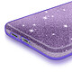 Avis Avizar Coque pour Galaxy S25 Edge Conception Bi-Matière et Finition Pailletée Violet