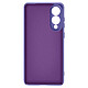 Acheter Avizar Coque pour Galaxy S25 Edge Soft-Touch en Silicone Semi-Rigide Violet