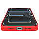 Avizar Coque pour iPhone 17 Pro en Silicone Souple avec Renfort Bloc Caméra pas cher