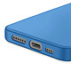 Avis Avizar Coque pour iPhone 16e Soft-Touch en Silicone Série Fast Cover Bleu