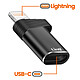 Avis LinQ Adaptateur USB-C vers Lightning Charge Rapide 30W PD et Transfert 480Mbps Noir