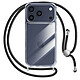 Avizar Coque pour iPhone 17 Pro Max Série Soft Touch avec Cordon Tour de Cou