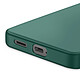 Avis Avizar Coque pour Galaxy S25 Edge Soft-Touch en Silicone Semi-Rigide Vert