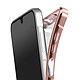 Avizar Coque pour Galaxy A16 Compatible MagSafe avec Contour Chromé pas cher