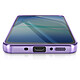 Acheter Avizar Coque pour Galaxy A17 Compatible MagSafe avec Contour Chromé Violet