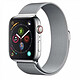 Devia Bracelet Maille Milanaise en Acier Inoxydable pour Apple Watch 38 / 40 / 41mm Argent Ce bracelet est compatible avec Apple Watch 38, 40 et 41 mm