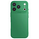 Avizar Coque pour iPhone 17 Pro Max en Silicone Souple avec Renfort Bloc Caméra - Coque en silicone souple absorbant les chocs, idéale pour protéger efficacement l'iPhone 17 Pro Max contre les rayures et les petits impacts quotidiens