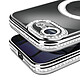 Avis Avizar Coque pour iPhone 16e Compatible MagSafe avec Contour Strassé Argent