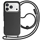 Avizar Coque pour iPhone 17 Pro Série Soft Touch avec Cordon Tour de Cou - Protection antichoc contre les impacts du quotidien et les rayures