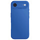 Avizar Coque pour iPhone Air en Silicone Souple avec Renfort Bloc Caméra Bleu - Coque en silicone souple absorbant les chocs, idéale pour protéger efficacement l'iPhone Air contre les rayures et les petits impacts quotidiens