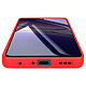 Avizar Coque en Silicone Souple pour Oppo A5 Pro avec Renfort Caméra Rouge pas cher