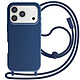 Avizar Coque pour iPhone 17 Pro Série Soft Touch avec Cordon Tour de Cou - Protection efficace contre les chocs les rayures et les impacts du quotidien