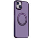 Jaym Coque MagSafe pour iPhone 16 avec Anneau Rotatif Support Violet Cette coque offre une protection renforcée contre chocs et rayures