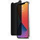 Eiger Verre Trempé Protection d'Écran pour iPhone 16 Pro Max et 17 Pro Max Anti-espion Noir transparent Ce verre trempé est compatible iPhone 16 Pro Max et 17 Pro Max