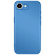 Avizar Coque pour iPhone 16e Soft-Touch en Silicone Série Fast Cover Bleu - Silicone semi-rigide alliant souplesse et solidité pour une protection efficace
