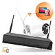 Acheter Max excell Pack de Vidéosurveillance 5MP HD Sans Fil Waterproof Connectée Wi-Fi Blanc / Noir