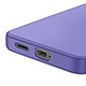 Avis Avizar Coque pour Galaxy S25 Edge Soft-Touch en Silicone Semi-Rigide Violet