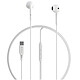 Partel Écouteurs Classique Filaire Jack 3,5mm avec Micro et Bouton de Commandes Blanc Cet écouteur intègre un micro pour des appels en mains libres