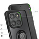 Avis Avizar Coque pour Honor 400 Smart avec Anneau Magnétique Rotatif et Finition Givrée Noir
