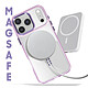 Avis Avizar Coque pour iPhone 17 Pro Collection Cristal Color Compatible MagSafe