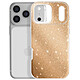 Acheter Avizar Coque pour iPhone 17 Pro Conception Bi-Matière et Finition Pailletée Dorée