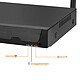 Max excell Pack de Vidéosurveillance 5MP HD Sans Fil Waterproof Connectée Wi-Fi Blanc / Noir pas cher