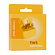 Acheter Forever Écouteurs TWS Intra-auriculaires Bluetooth 5.3 avec Réduction de Bruit Jaune