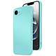 Avizar Coque pour iPhone 16e Soft-Touch en Silicone Série Fast Cover Turquoise pas cher