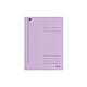 LEITZ Chemise à élastique, format A4, carton robuste coloré - Violet Chemise à rabat