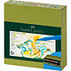 FABER-CASTELL Boîte de 24 stylos avec pointe pinceau Feutre à pointe fine