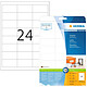 HERMA Etiquettes PREMIUM sur 10 Feuilles A4 66 x 33,8 mm, blanc Etiquette multi-usages