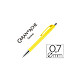 CARAN D'ACHE Porte-mine 884 infinite 0.7mm avec bouton poussoir chrome brillant - Jaune Porte-mines