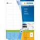 HERMA Etiquettes PREMIUM sur 200 Feuilles A4, 52,5 x 21,2 mm, blanc Etiquette multi-usages