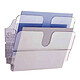 DURABLE Kit présentoir mural 'FLEXIPLUS 2' A4 à l'italienne Cap 23mm Transparent Présentoire mural