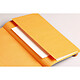 Avis CLAIREFONTAINE RHODIARAMA Carnet souple SAPHIR 10,5x14,8cm DOT 144p papier 90g fermeture élastique