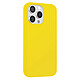 Moxie Coque Antichoc Premium pour iPhone 15 Pro Collection Color Skin en TPU Jaune Coque antichoc pour iPhone 15 Pro conçue en TPU souple pour absorber efficacement les chocs