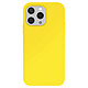 Moxie Coque Antichoc Premium pour iPhone 15 Pro Max Collection Color Skin en TPU Jaune Coque antichoc pour iPhone 15 Pro Max conçue en TPU souple pour absorber efficacement les chocs
