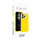 Moxie Coque Antichoc Premium pour iPhone 15 Pro Max Collection Color Skin en TPU Jaune pas cher