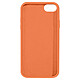 Avis Moxie Coque Antichoc Premium pour iPhone 7 / 8 / SE 2020 Collection Color Skin en TPU Orange