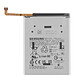 Samsung Batterie de Remplacement pour Galaxy A36 Li-ion 5000mAh Service Pack Gris Batterie issue d'un service pack, conçue pour le Galaxy A36 et respectant strictement les spécifications techniques du constructeur