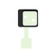 Samsung Adhésif Caméra Avant Original pour Galaxy S25 Ultra Service Pack Noir Adhésif original Samsung pour caméra avant Galaxy S25 Ultra, compatible Service Pack officiel