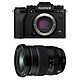 FUJIFILM X-T5 Noir + XF 16-55mm f/2.8 LM WR II MATERIEL PROVENANCE FRANCE. Garantie 3 ans. Emballage securisé de vos commandes. Livré avec Facture dont TVA.